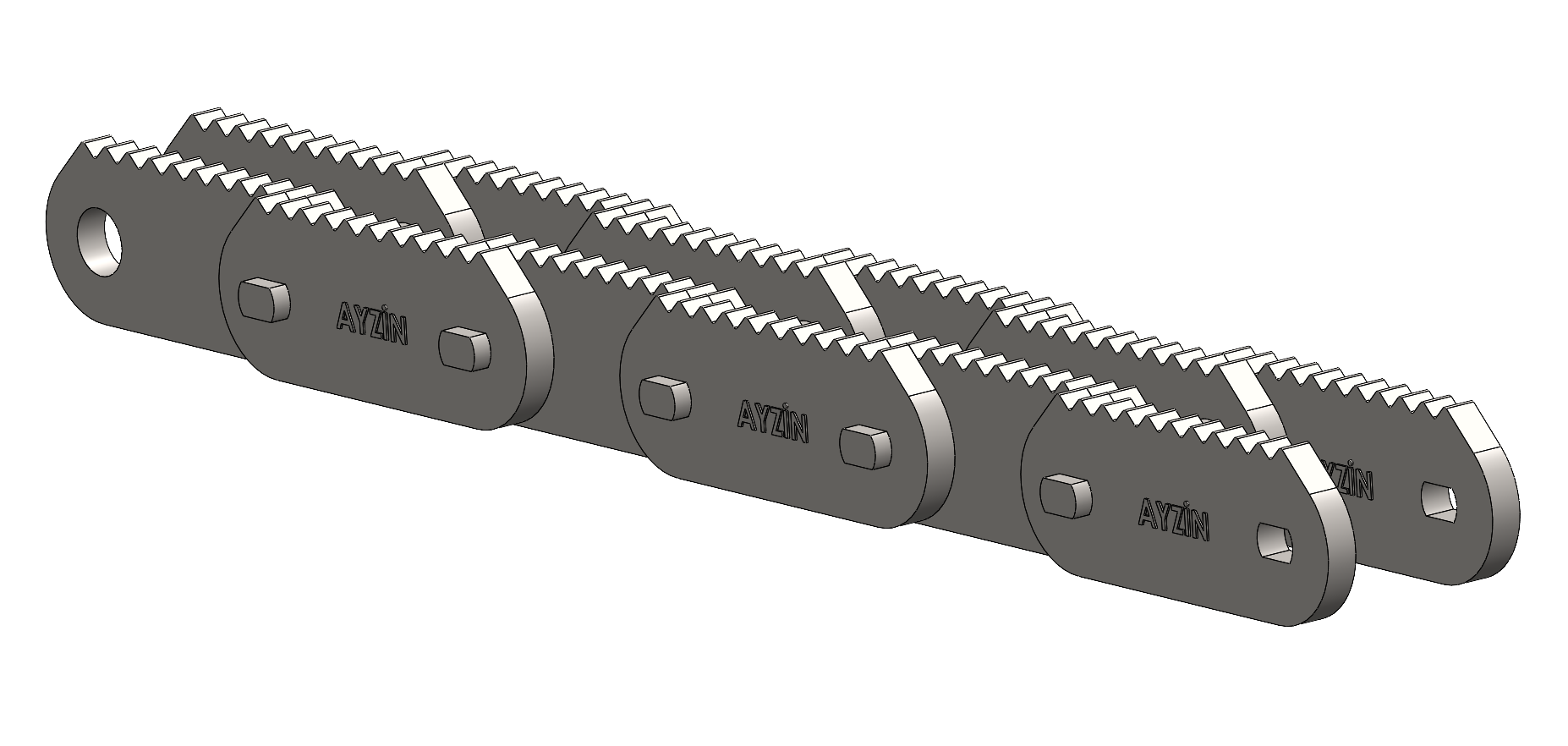 Ayzin Zincir DİŞLİ TAŞIYICI ZİNCİRLERİ